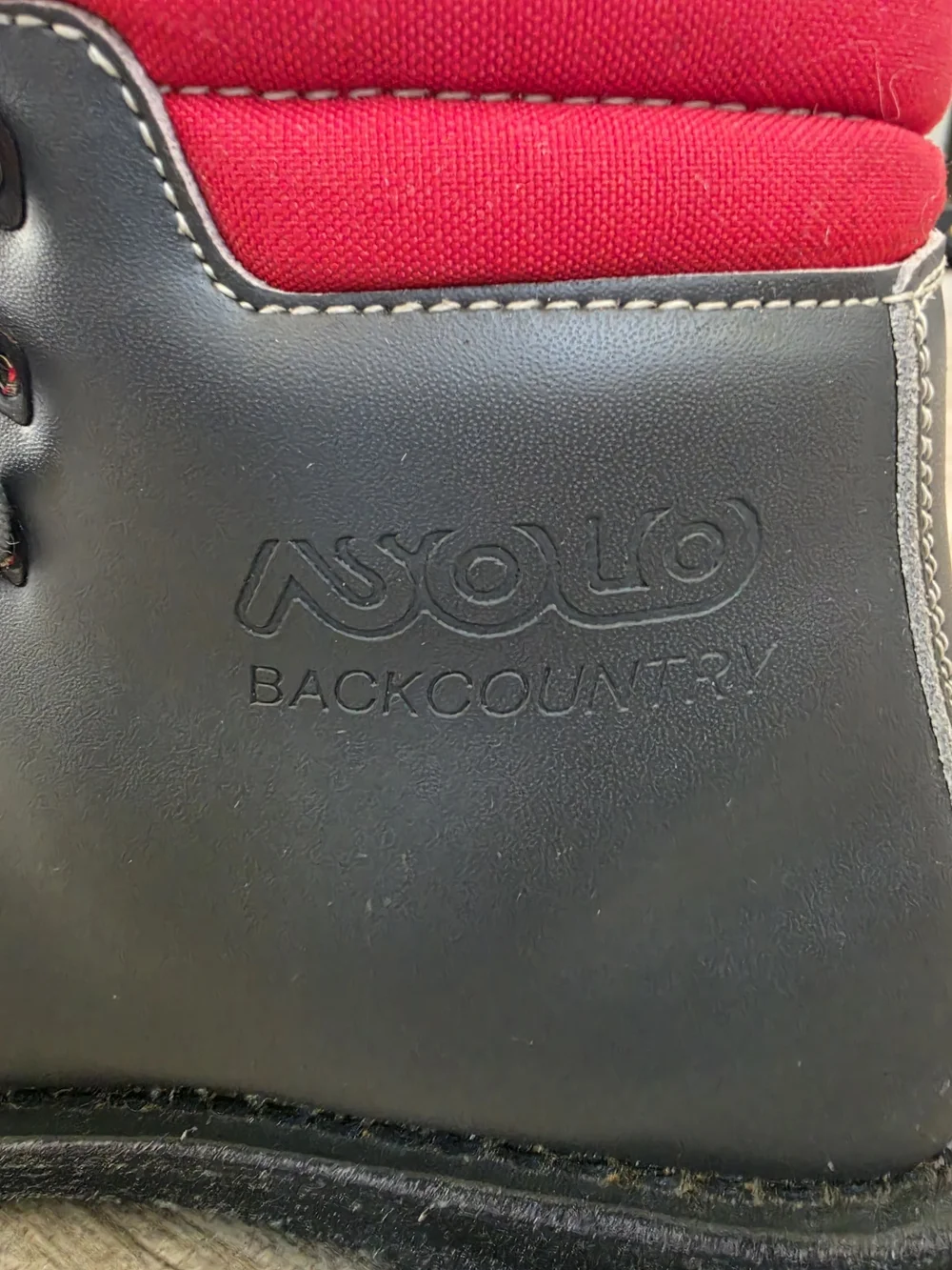 Vintage Asolo Backcountry Leather Nordic Norm 75mm (3-Pin) Ski Boots